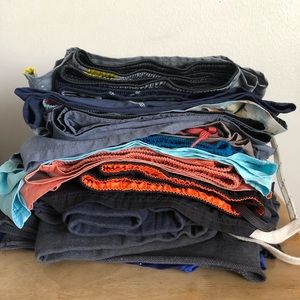 Stack of shorts